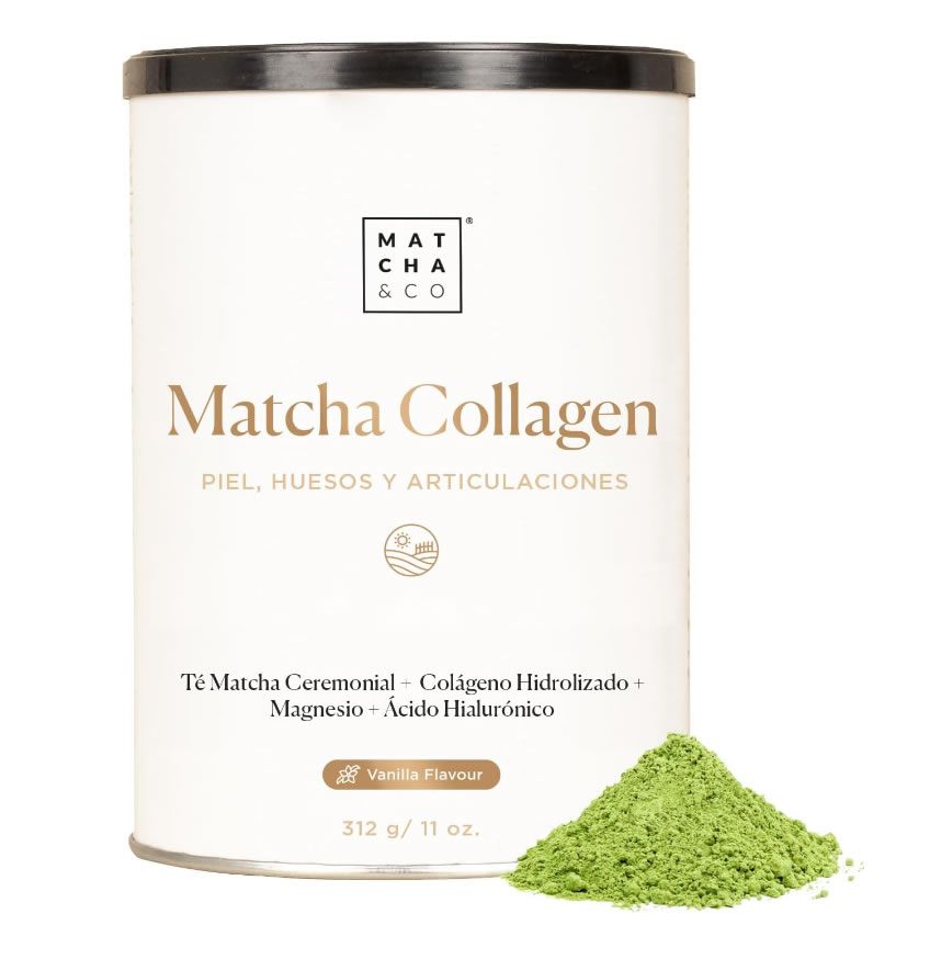 Mejor té Matcha con colageno de Match&CO Sabor Vainilla